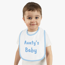Load image into Gallery viewer, Baby Contrast Trim Jersey Bib