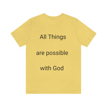 Load image into Gallery viewer, Copy of Unisex Jersey Short Sleeve Tee